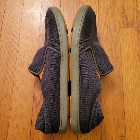 Olukai NOHEA Mesh Slip On Shoes‎ 11 Gray Loafers Convertible